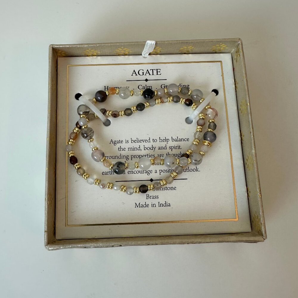 Shivam Agate Bracelets